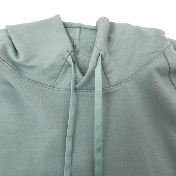 Lululemon City Sweat Pullover Hoodie Men's XL Silver Blue French Terry - Picture 9 of 13